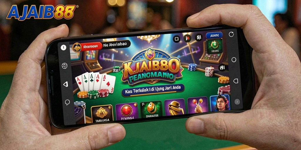 Screenshot AJAIB88 menampilkan antarmuka permainan Kasino yang menarik dan interaktif.