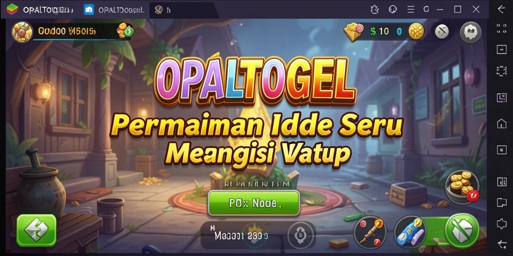 Tampilan gameplay OPALTOGEL yang menarik dan menghibur.