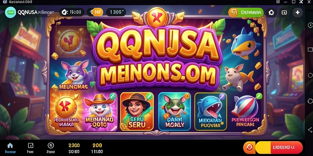 Screenshot gameplay slot QQNUSA yang menarik dan menghibur.