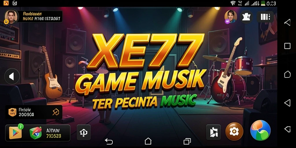 Tampilan gameplay XE77 yang menarik dan interaktif.